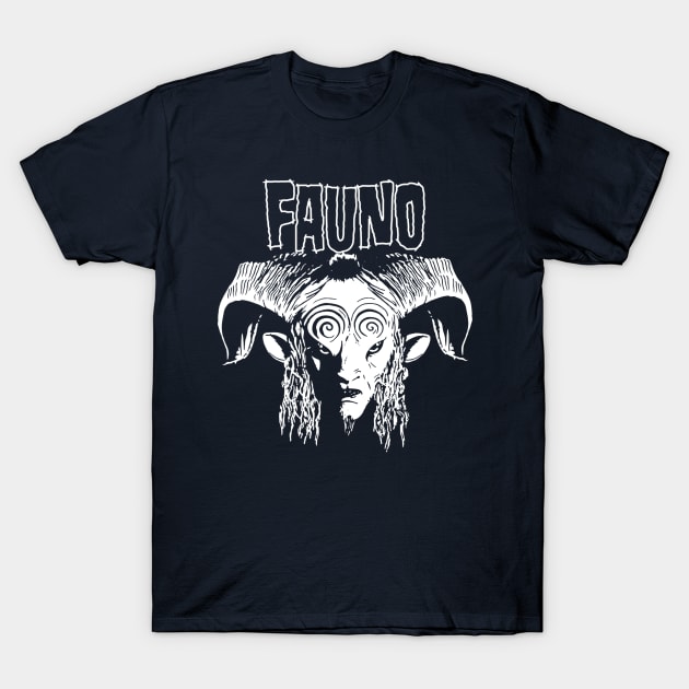 Fauno  - Pans Labyrinth T-Shirt by johnoconnorart